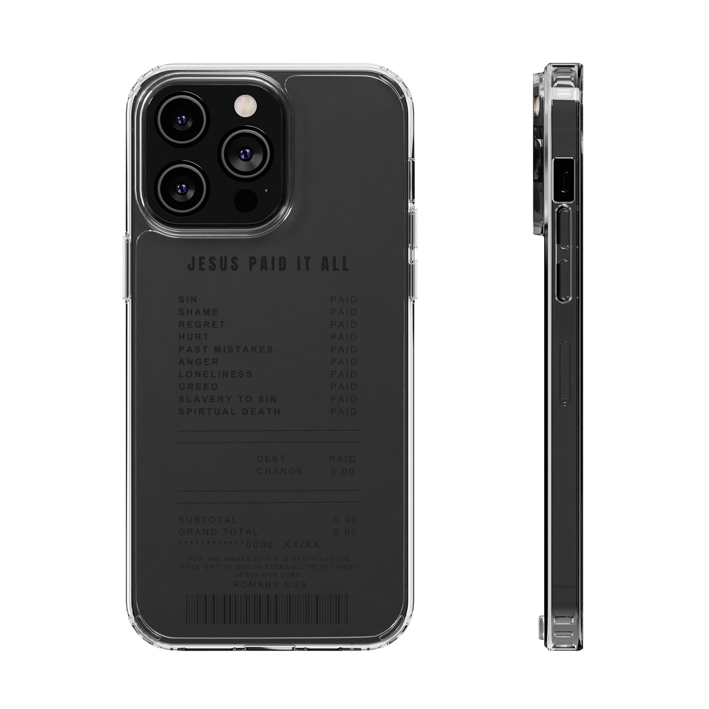 Jesus Paid It All Clear Cases