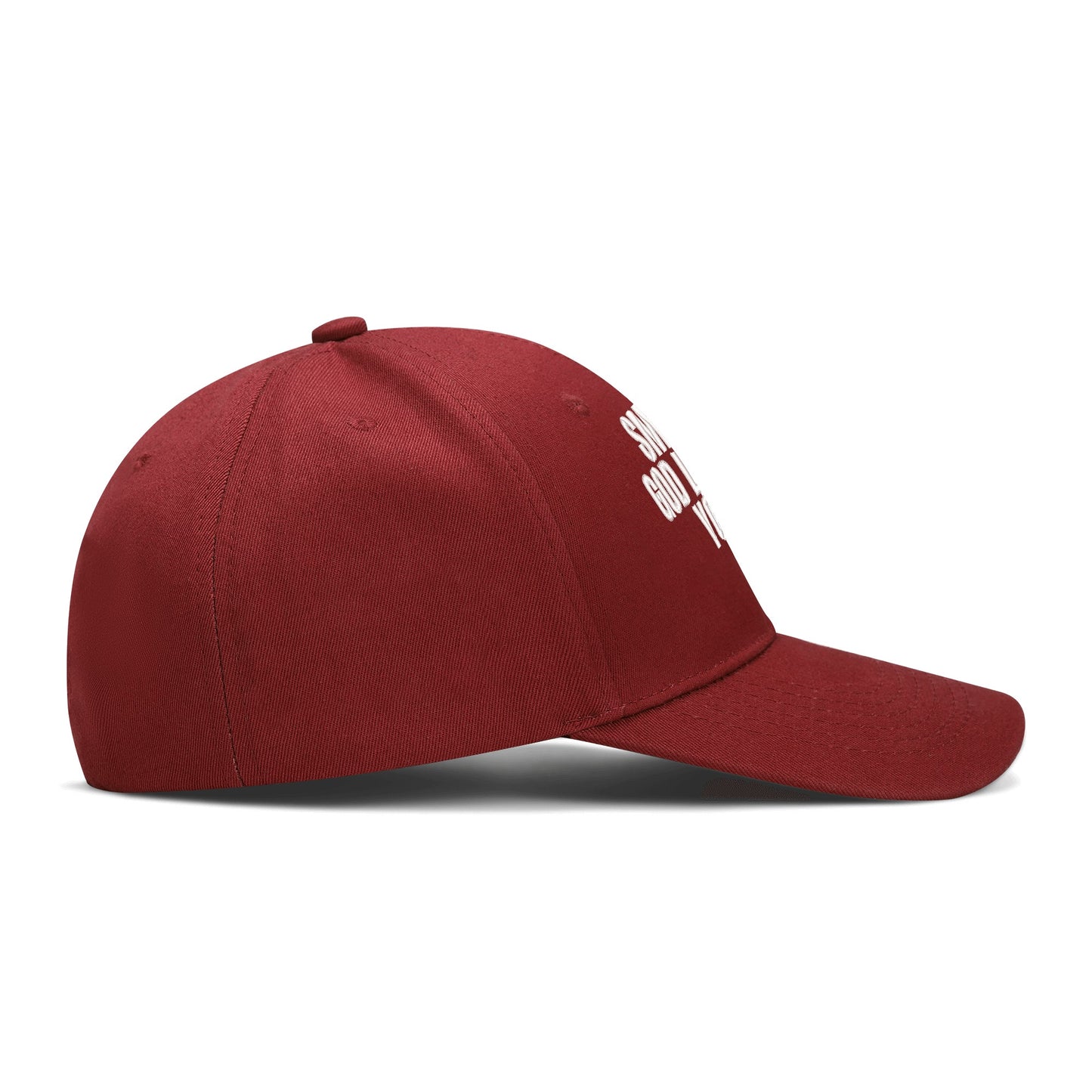 Smile God Loves You Embroidered Baseball Hat