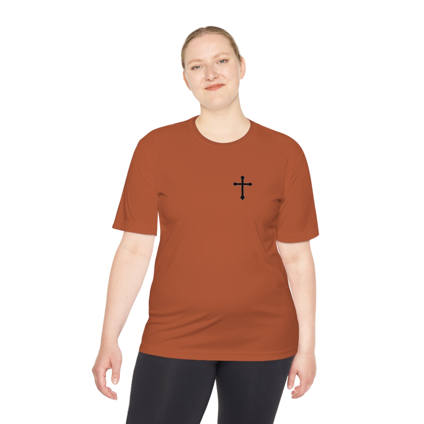 Smile God Loves You Moisture Wicking Tee