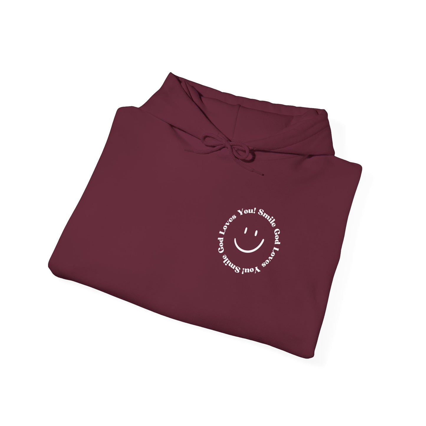 Smiley Face Hooded Sweatshirt