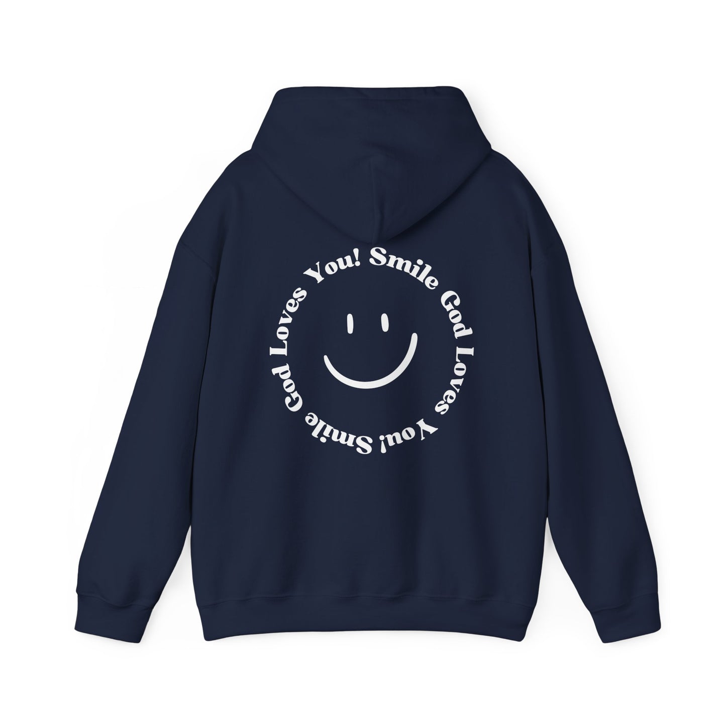 Smiley Face Hooded Sweatshirt