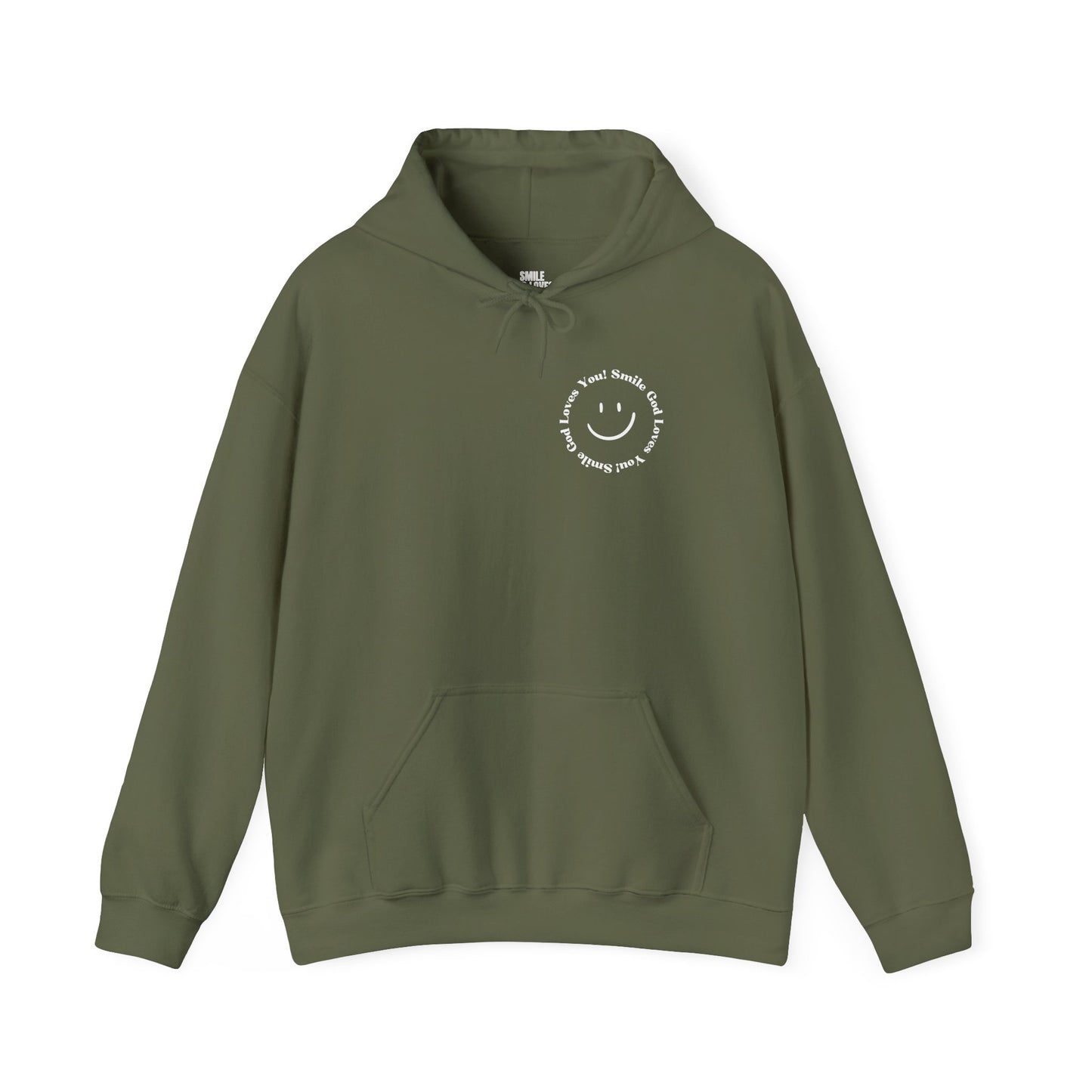 Smiley Face Hooded Sweatshirt