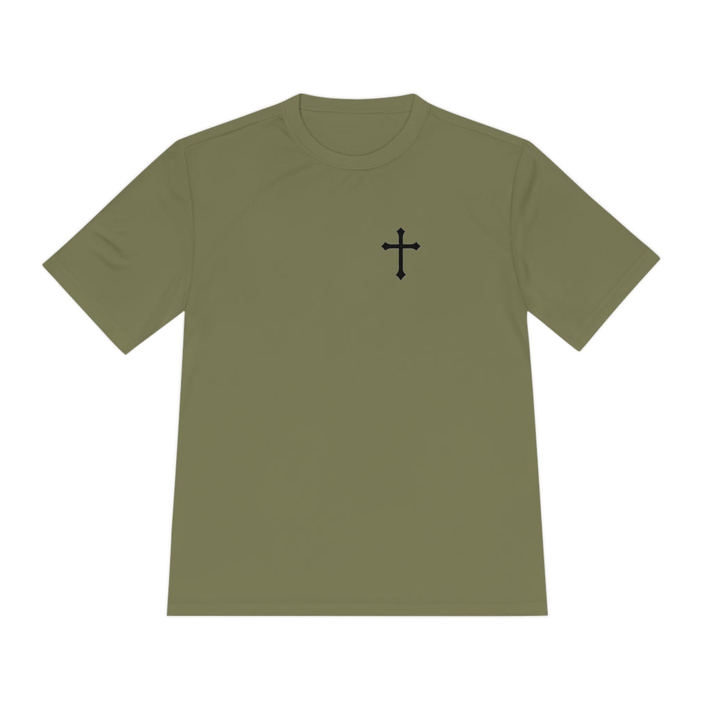 Smile God Loves You Moisture Wicking Tee