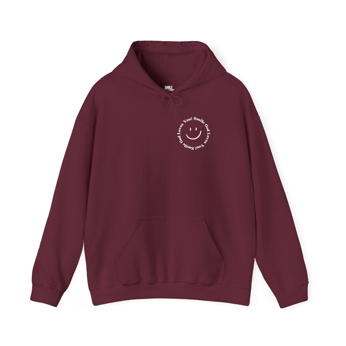 Smiley Face Hooded Sweatshirt