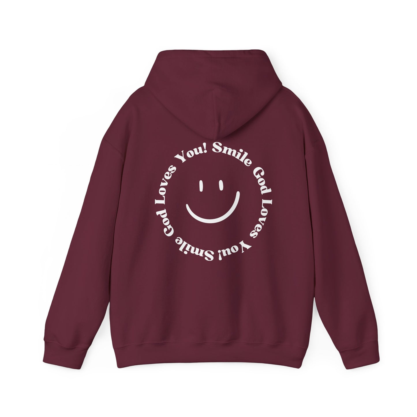 Smiley Face Hooded Sweatshirt