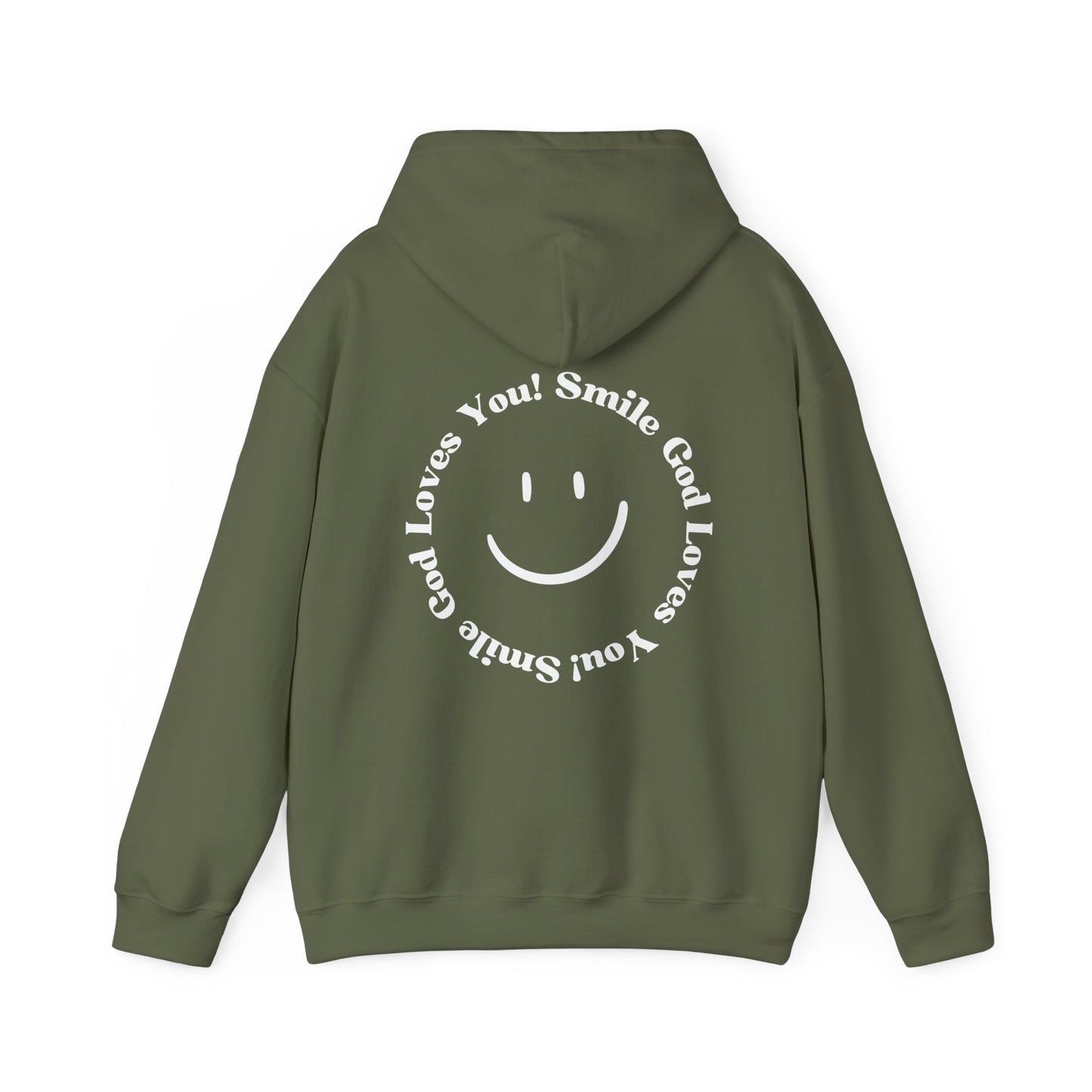Smiley Face Hooded Sweatshirt