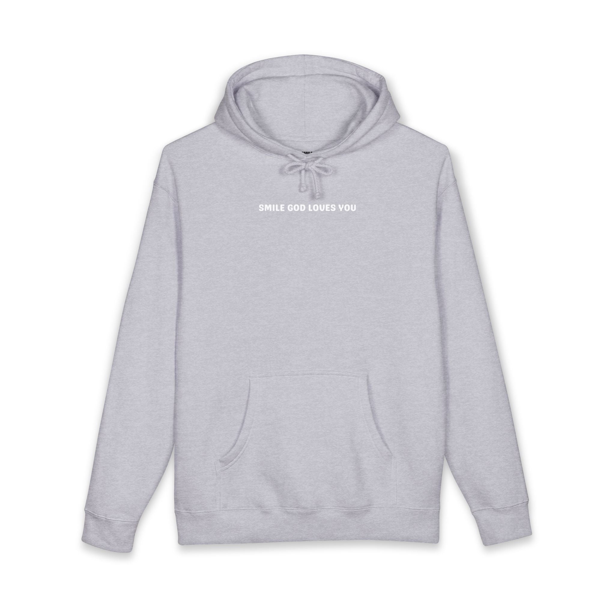 Smile God Loves You Front Hoodie
