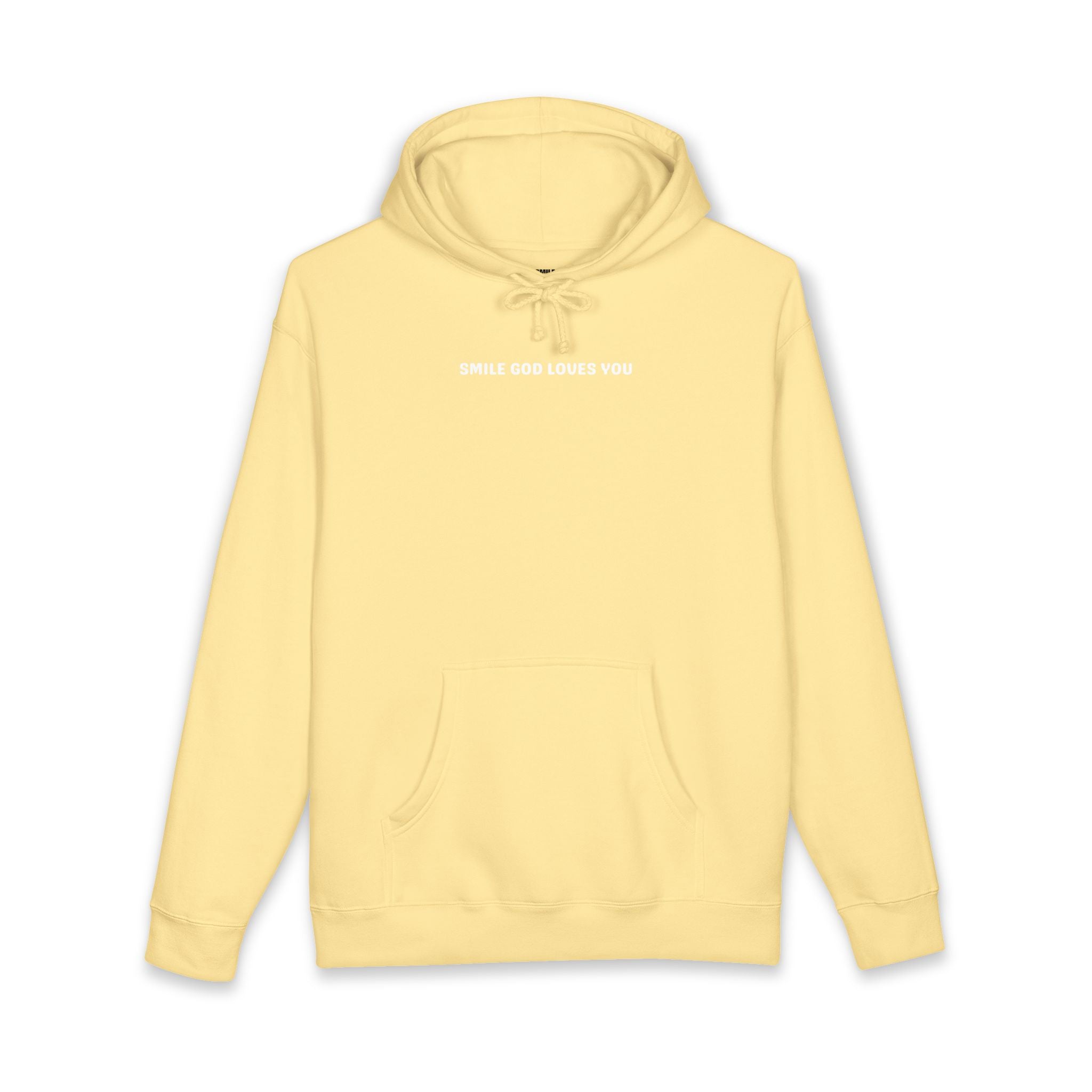Smile God Loves You Front Hoodie