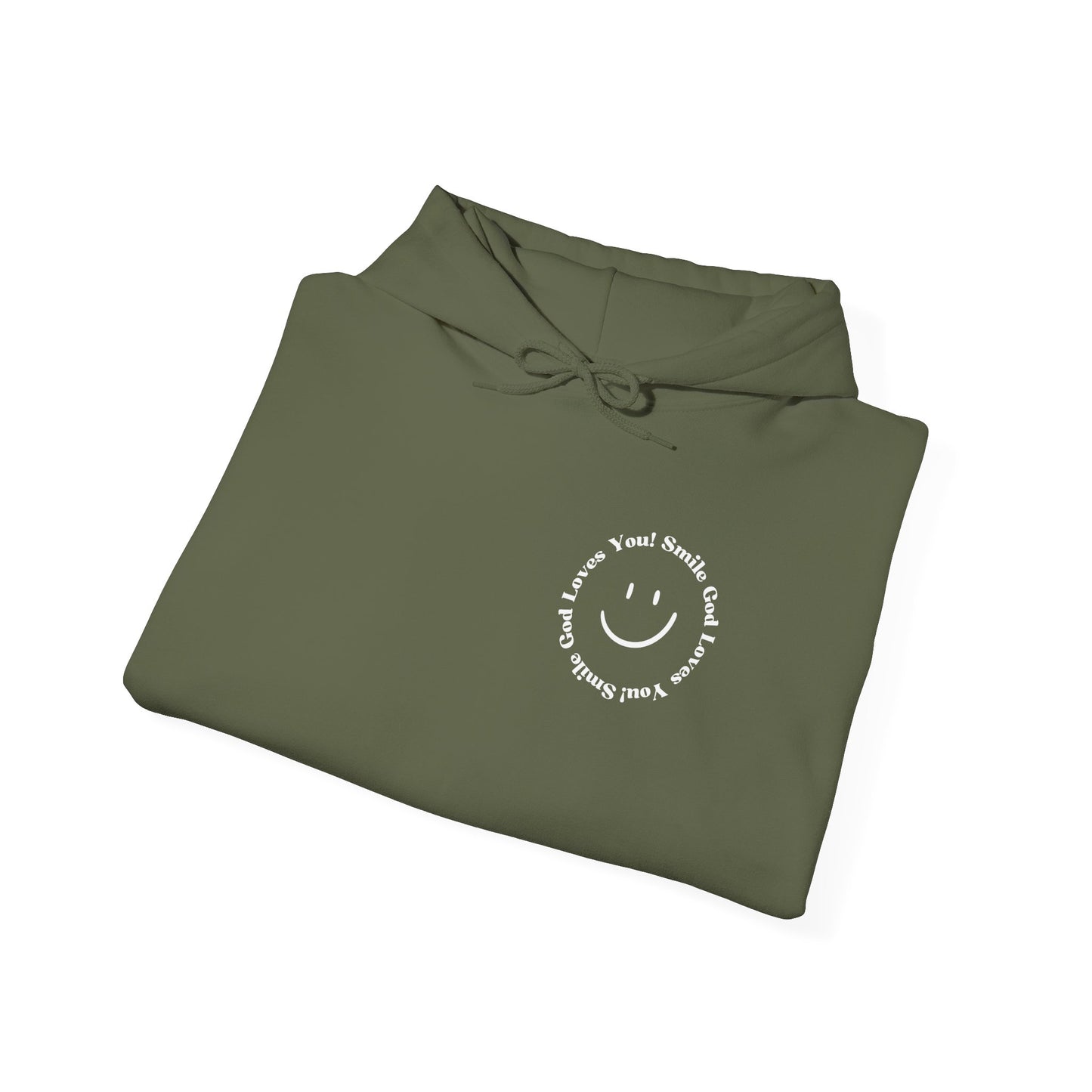 Smiley Face Hooded Sweatshirt
