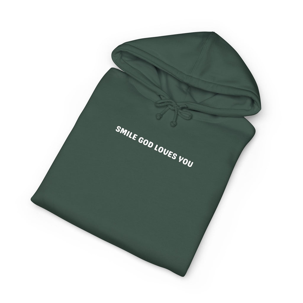 Smile God Loves You Front Hoodie