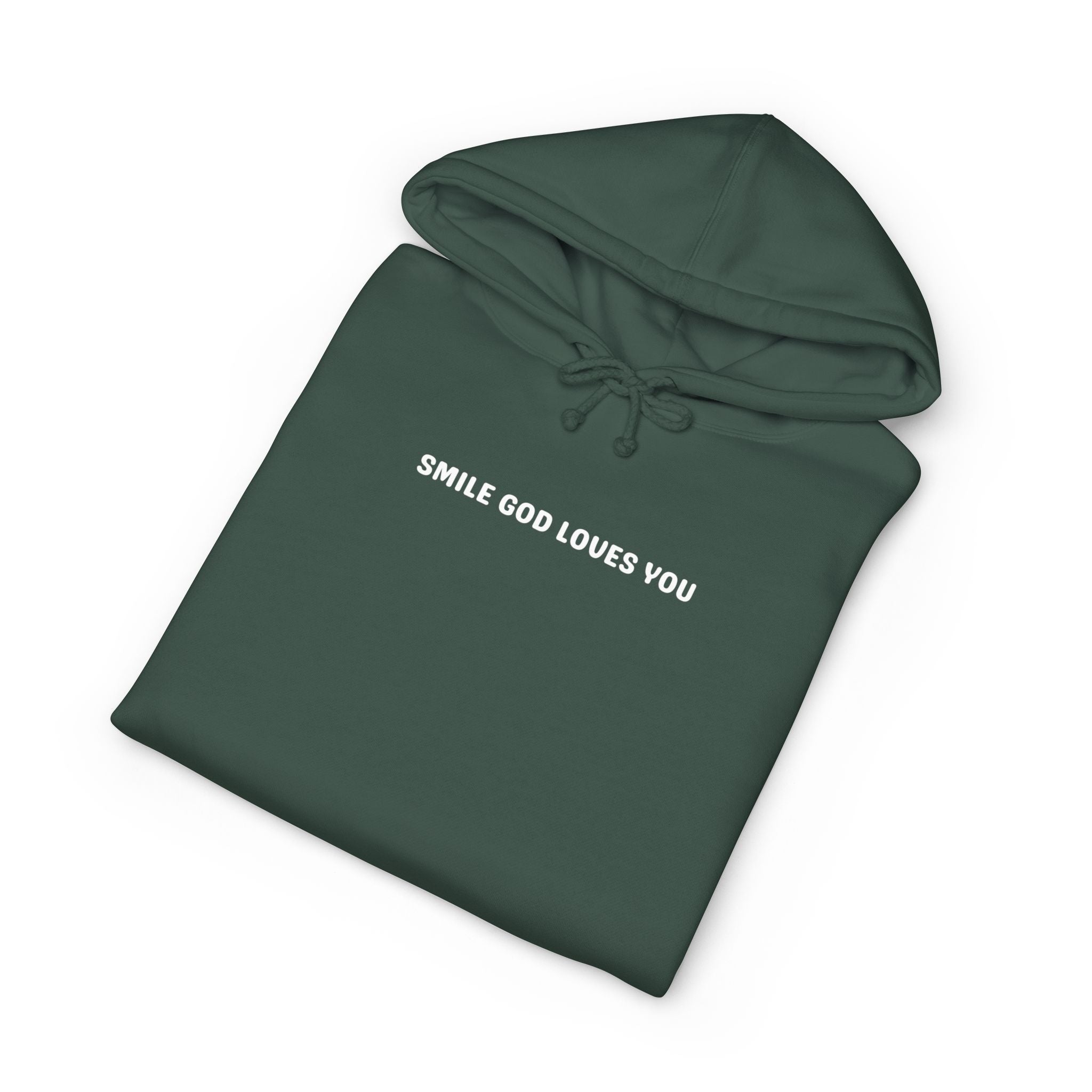 Smile God Loves You Front Hoodie