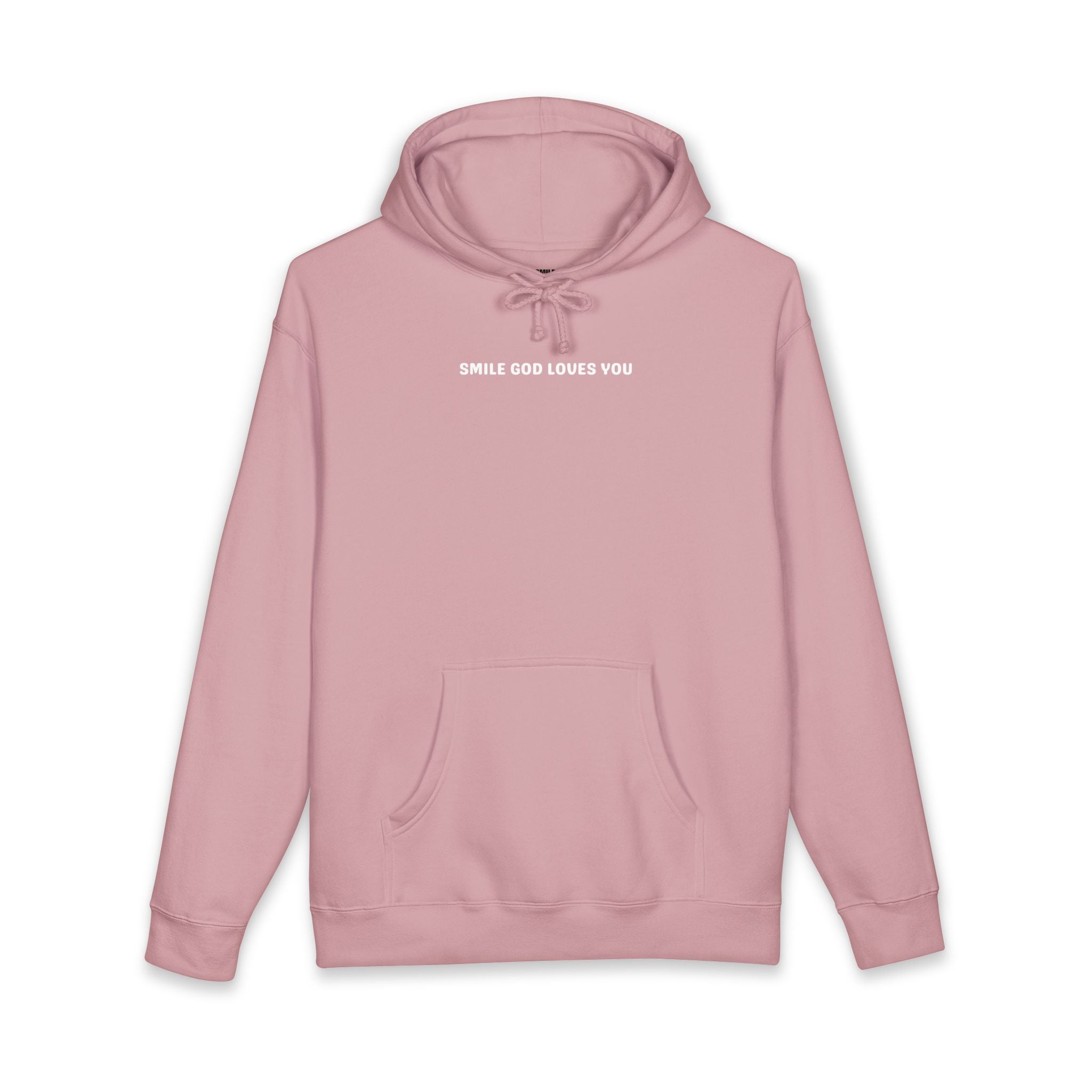 Smile God Loves You Front Hoodie