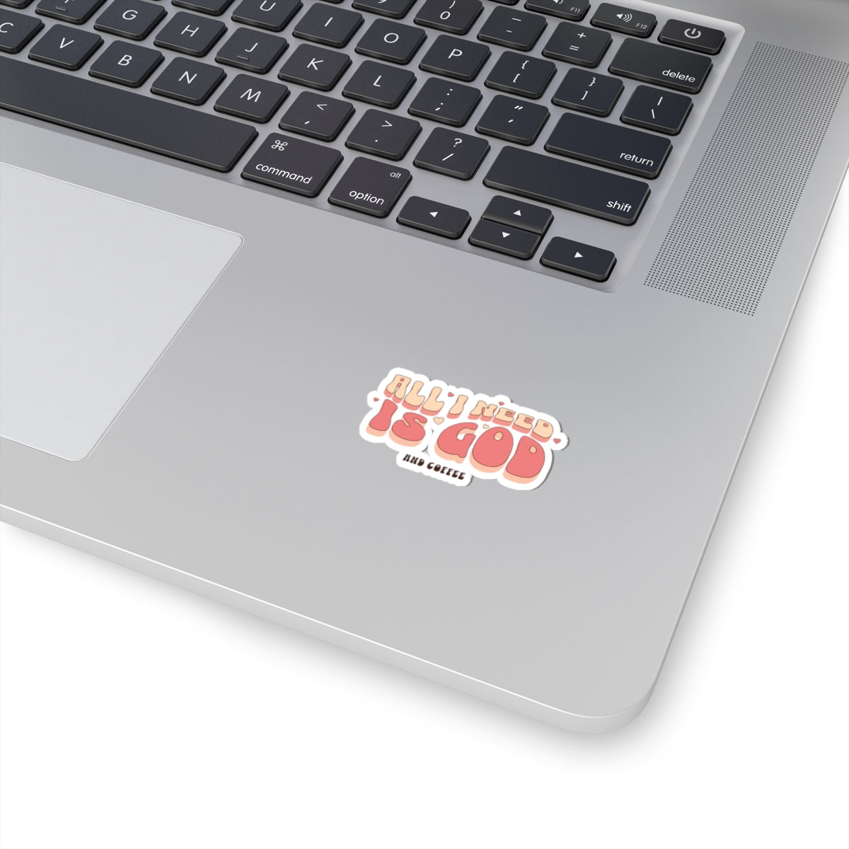 God & Coffee Sticker