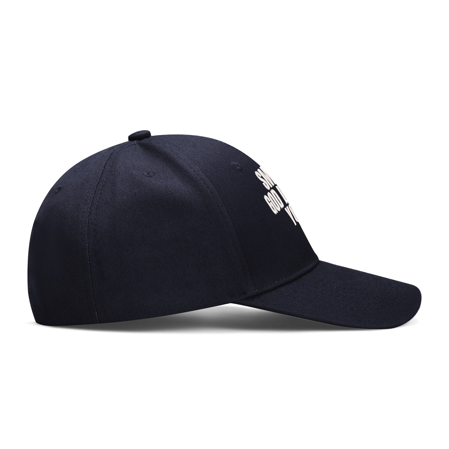 Smile God Loves You Embroidered Baseball Hat