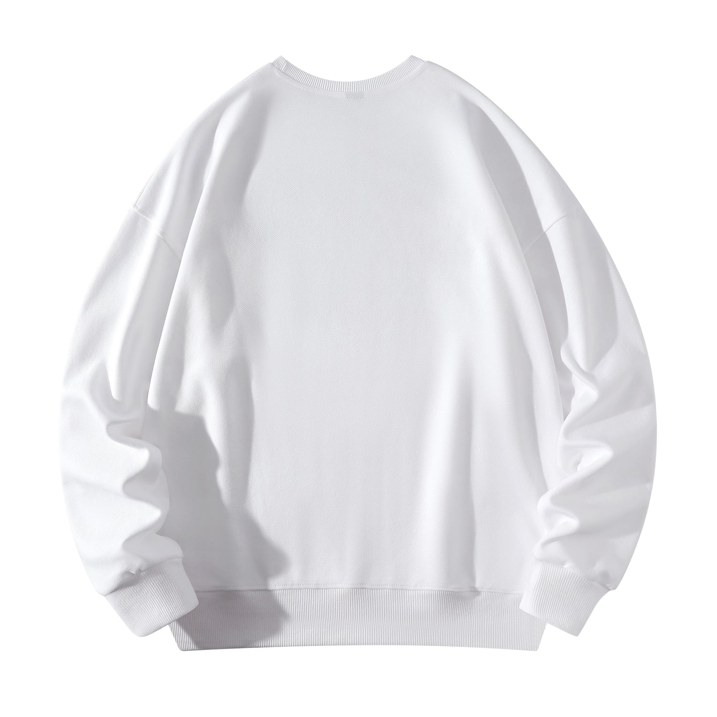 Smile God Loves You Embroidered Crewneck Sweatshirt