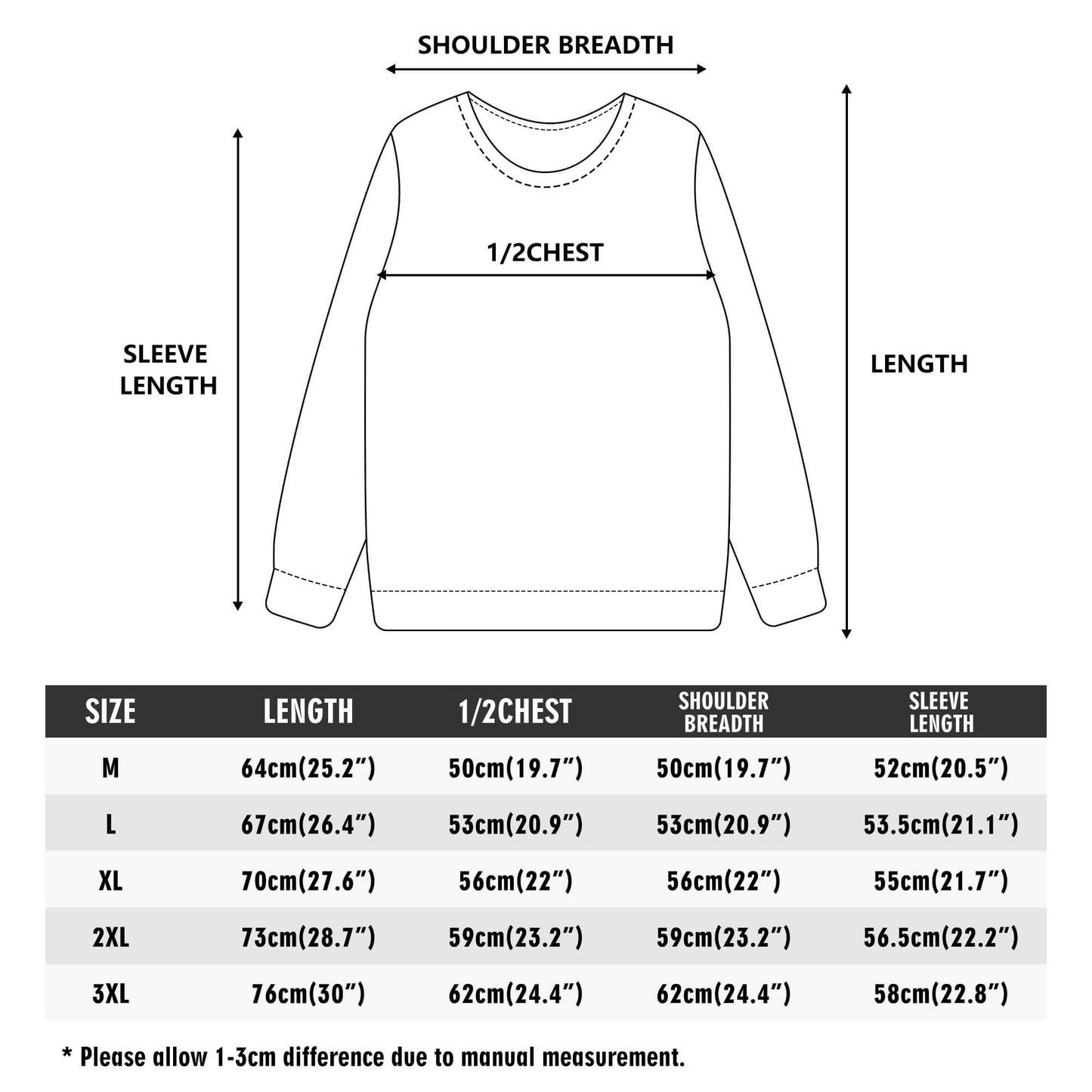 Smile God Loves You Embroidered Crewneck Sweatshirt
