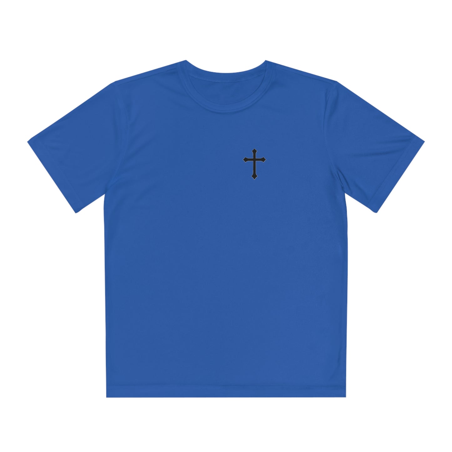 Kids Smile God Loves You Moisture Wicking Tee
