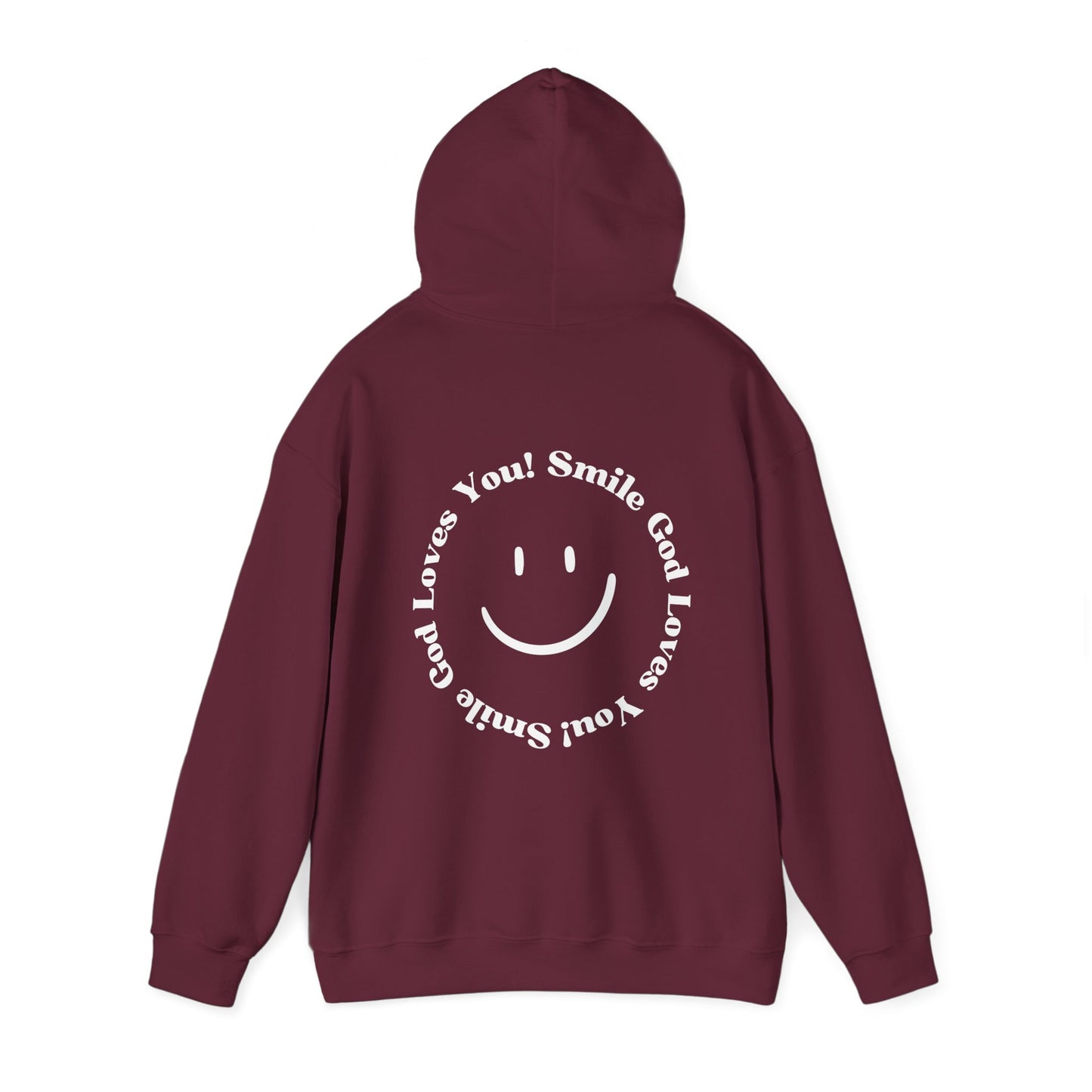 Smiley Face Hooded Sweatshirt