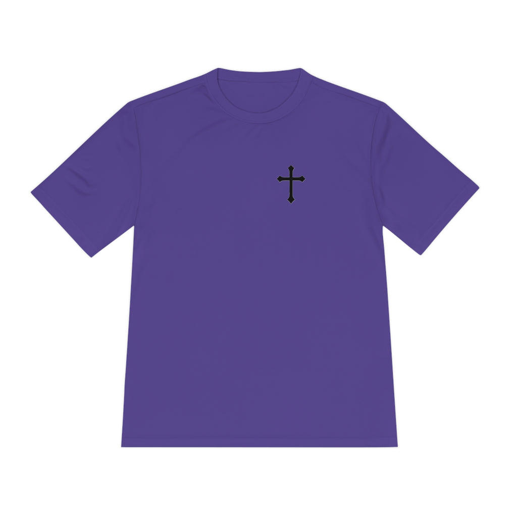 Smile God Loves You Moisture Wicking Tee