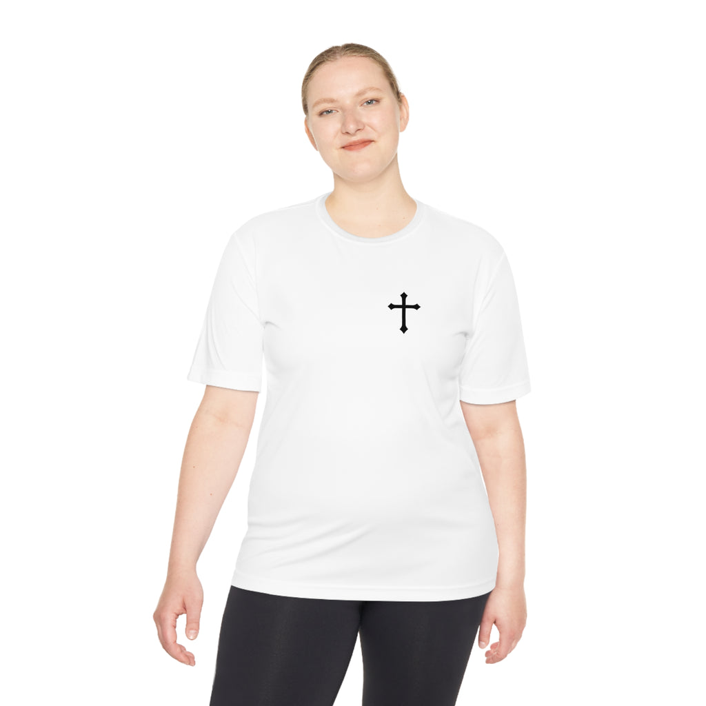 Smile God Loves You Moisture Wicking Tee