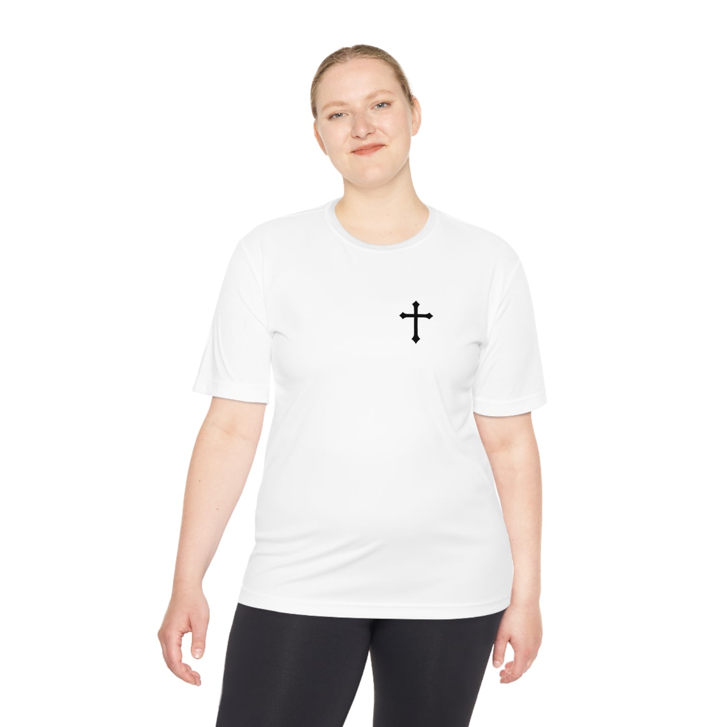 Smile God Loves You Moisture Wicking Tee