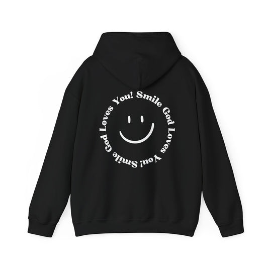 Smiley Face Hooded Sweatshirt