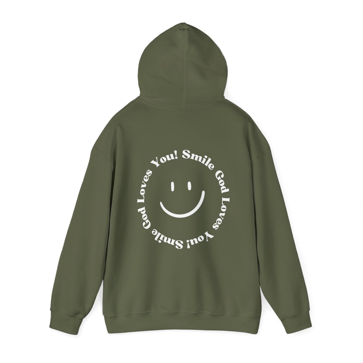 Smiley Face Hooded Sweatshirt