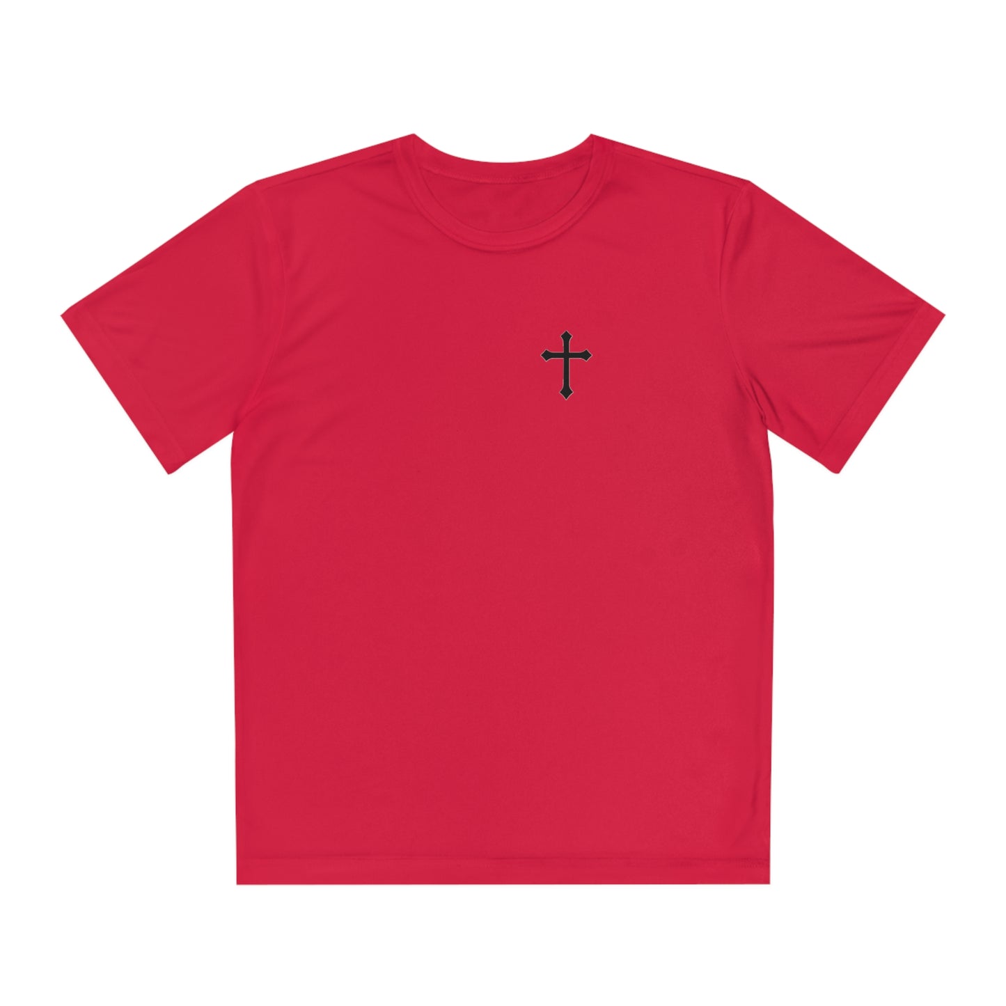 Kids Smile God Loves You Moisture Wicking Tee