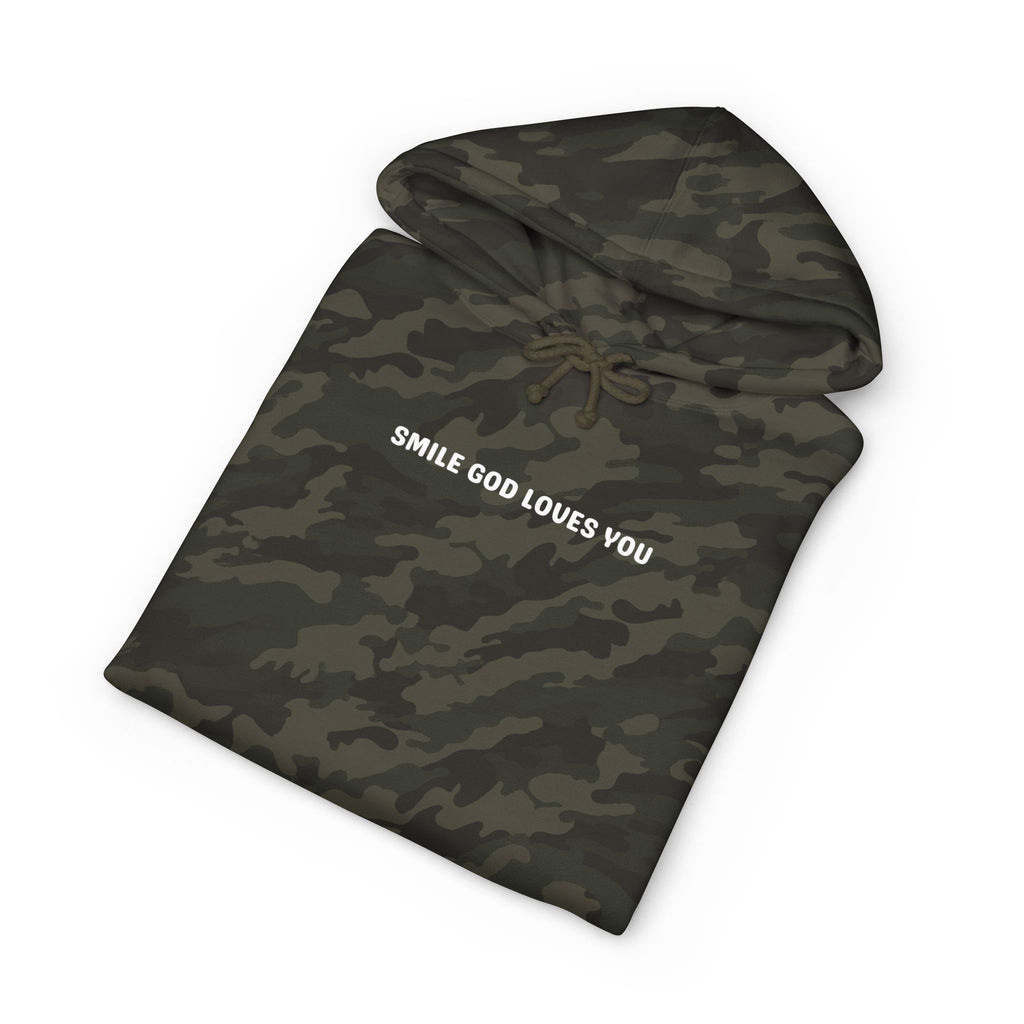 Smile God Loves You Front Hoodie