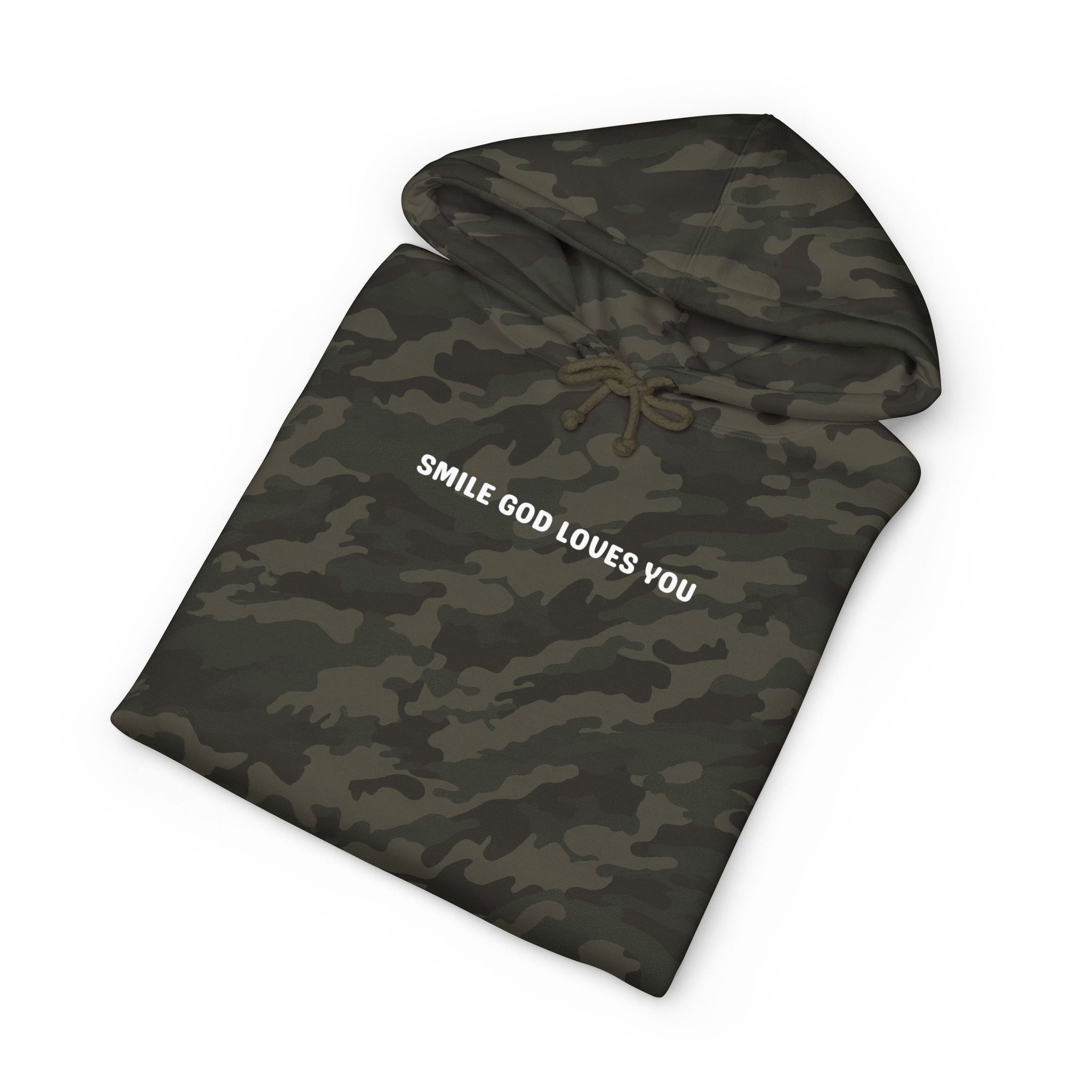 Smile God Loves You Front Hoodie