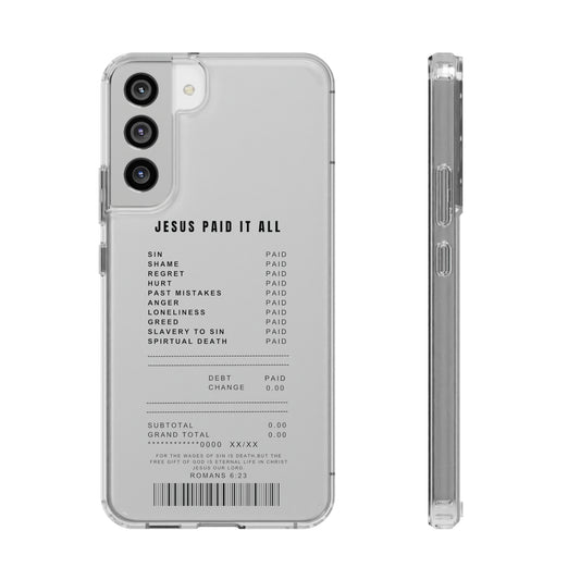 Jesus Paid It All Clear Cases