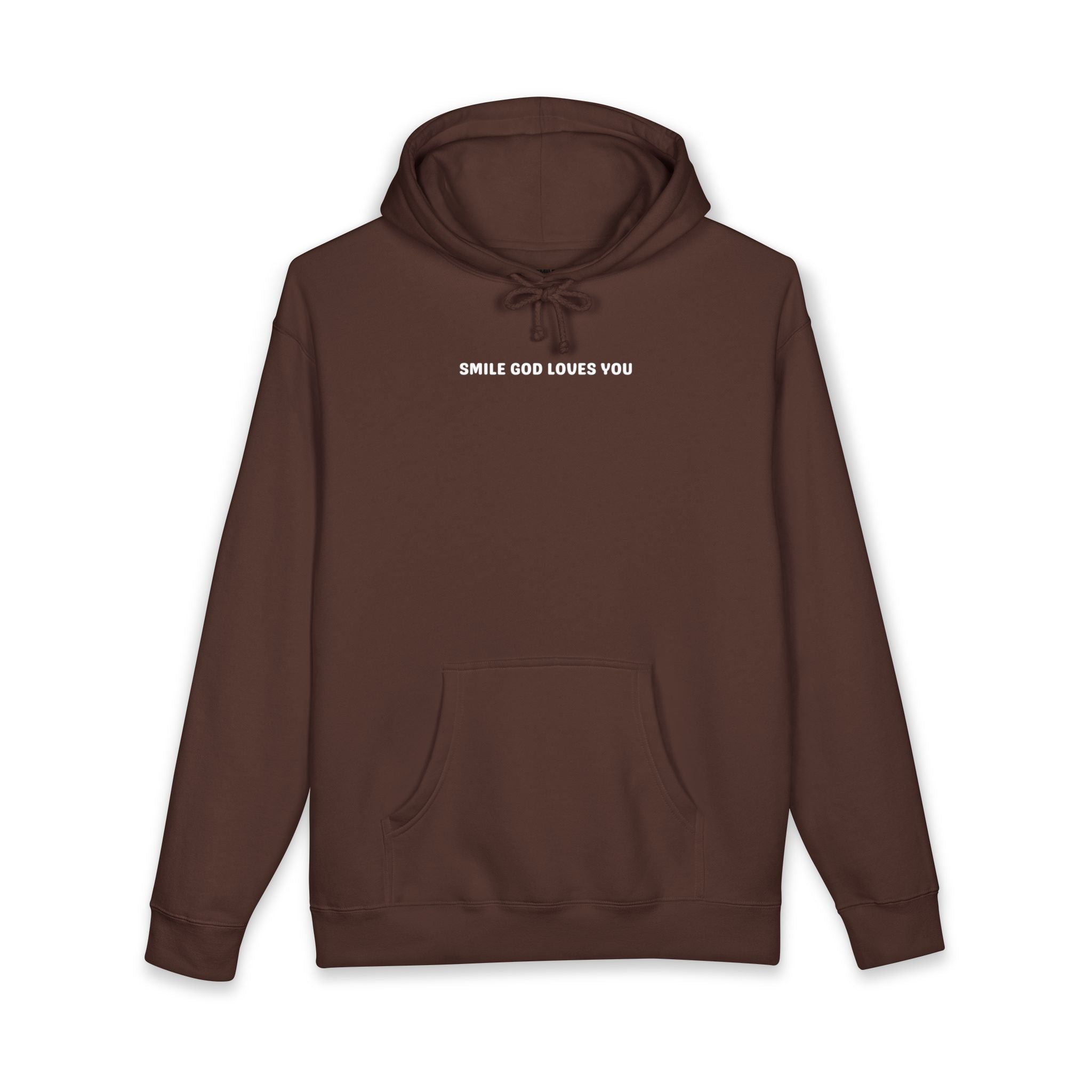 Smile God Loves You Front Hoodie