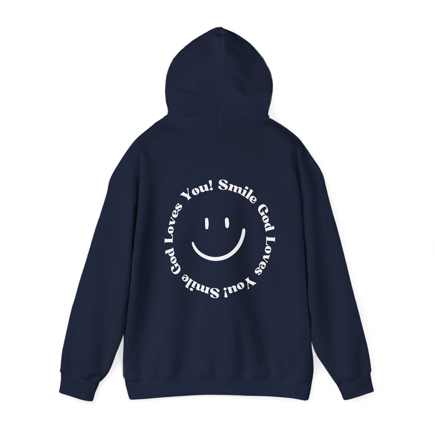 Smiley Face Hooded Sweatshirt