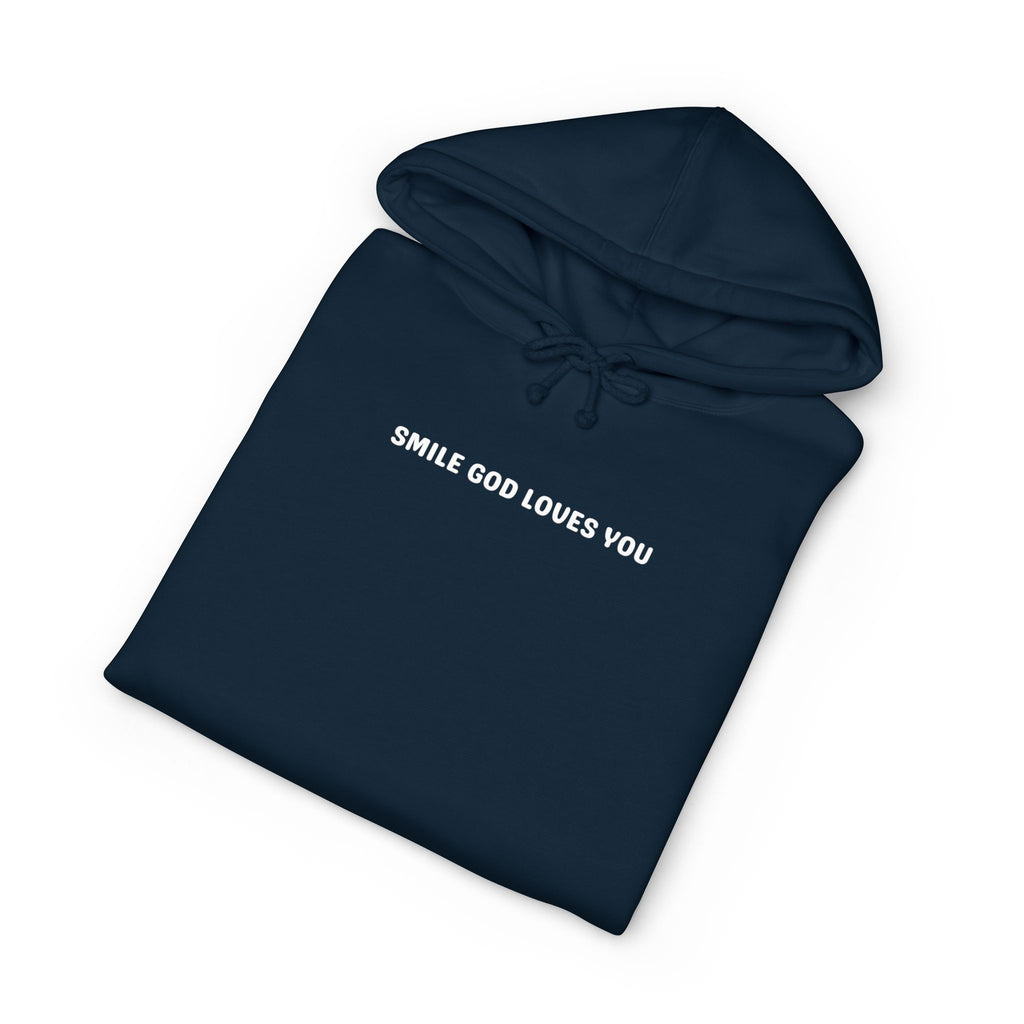 Smile God Loves You Front Hoodie