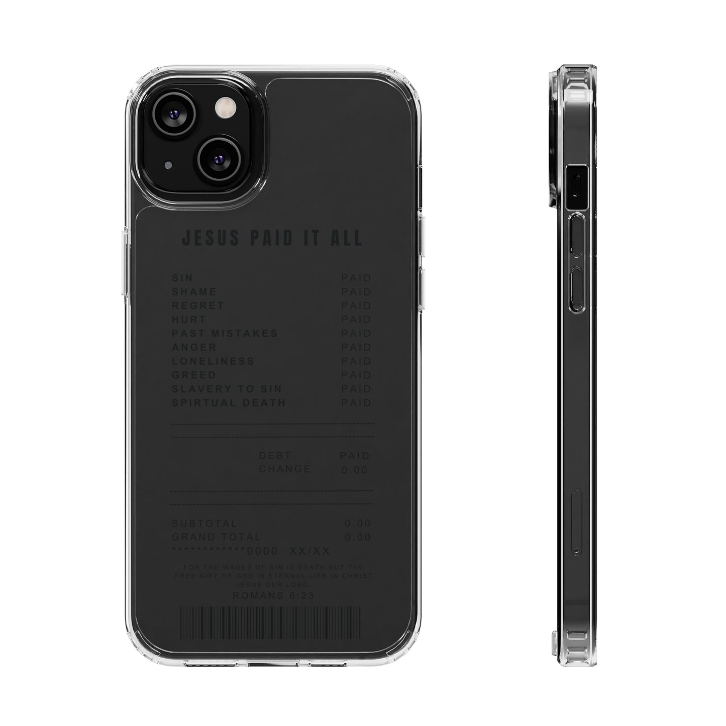 Jesus Paid It All Clear Cases