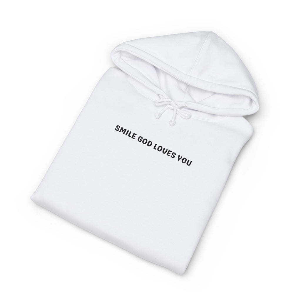 Smile God Loves You Front Hoodie