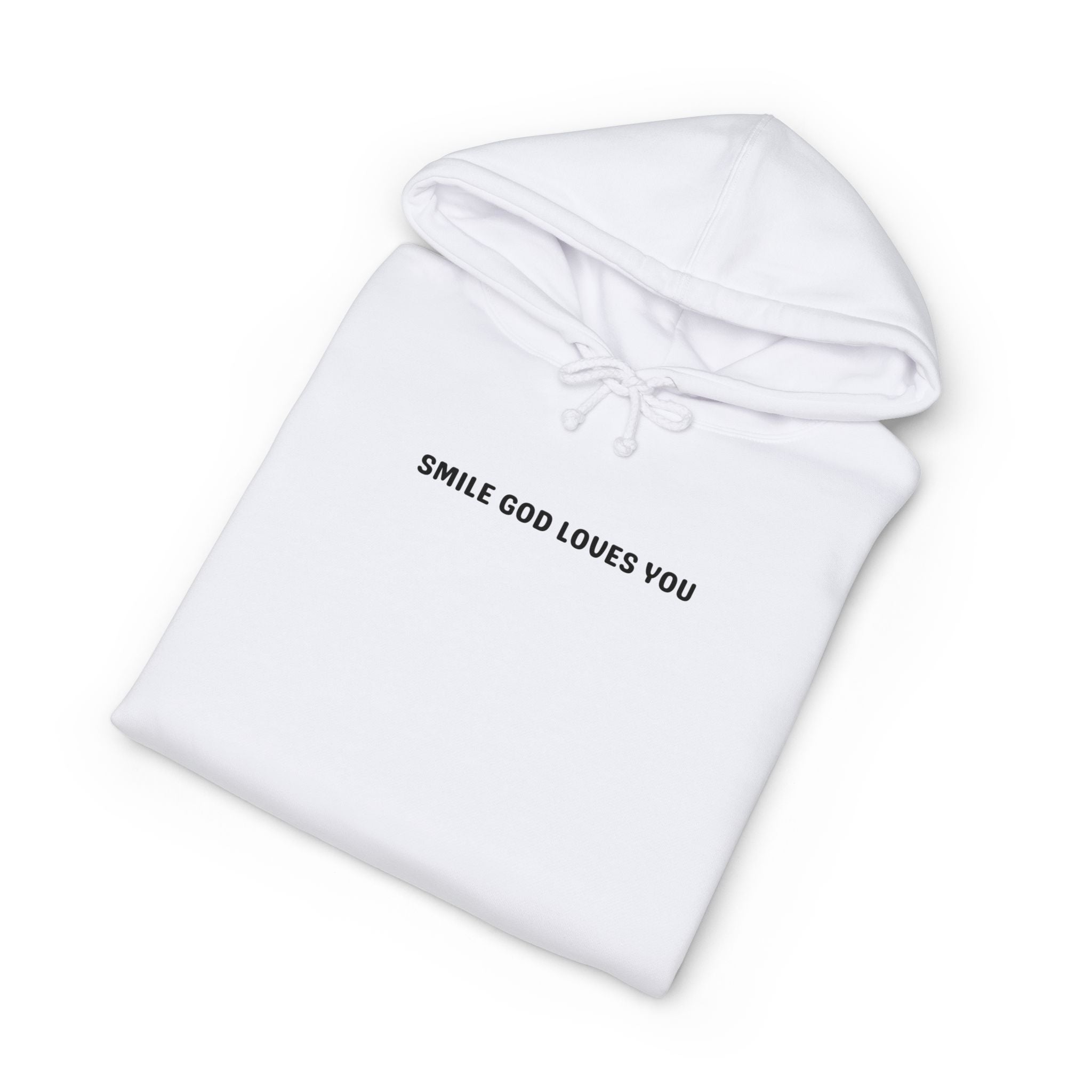 Smile God Loves You Front Hoodie